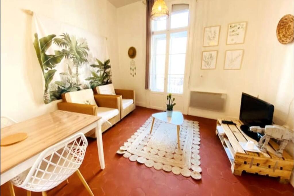 Appartement Boheme Proche Gare & Centre-Ville Perpignan Exteriör bild