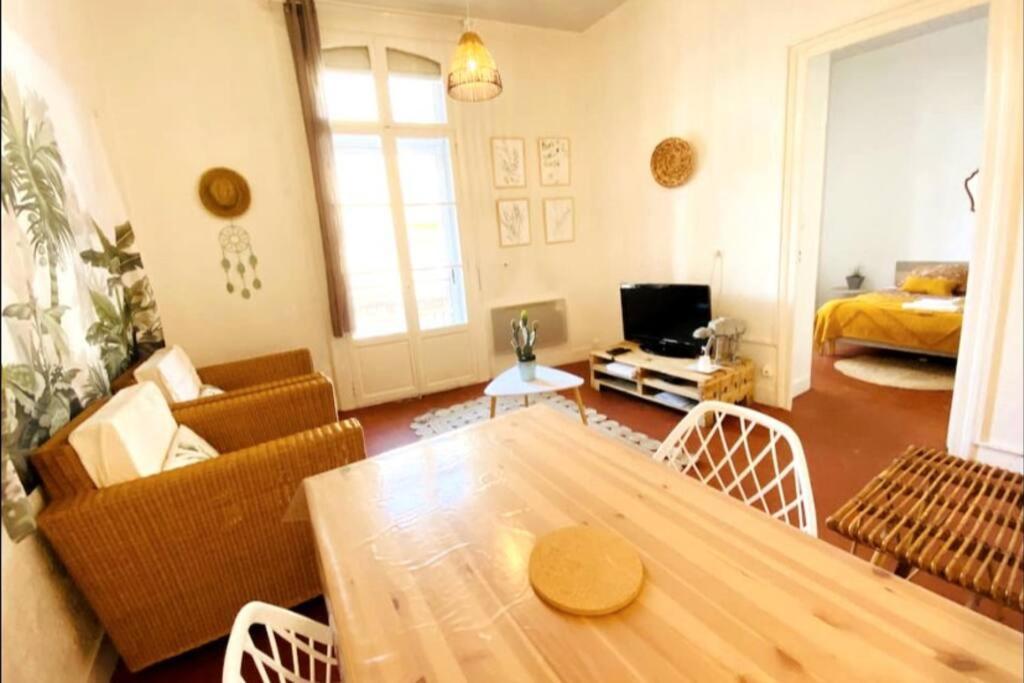 Appartement Boheme Proche Gare & Centre-Ville Perpignan Exteriör bild
